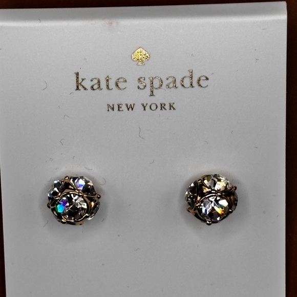 kate spade Jewelry - kate spade gold stud earrings